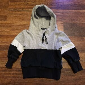 Little Bipsy half zip sweater